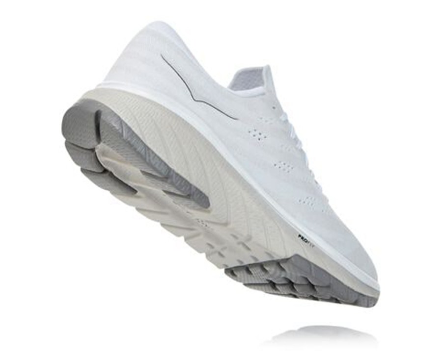 Hoka Australia One One Cavu 3 - Mens Running Shoes White - MKISY-3987